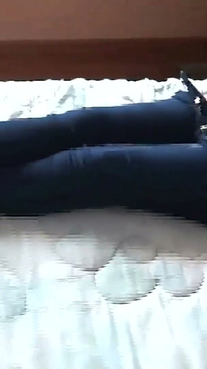 I managed to jerk off watching my sister-in-law masturbate | Clip 1