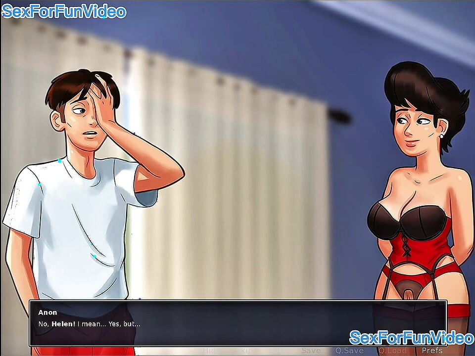 Summertime saga sex video facking with girlfriend and ant