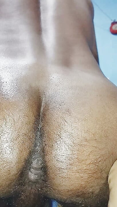 Indian Guy takes Big Bottle Gourd In ass with Big 8 Inch thick Dildo