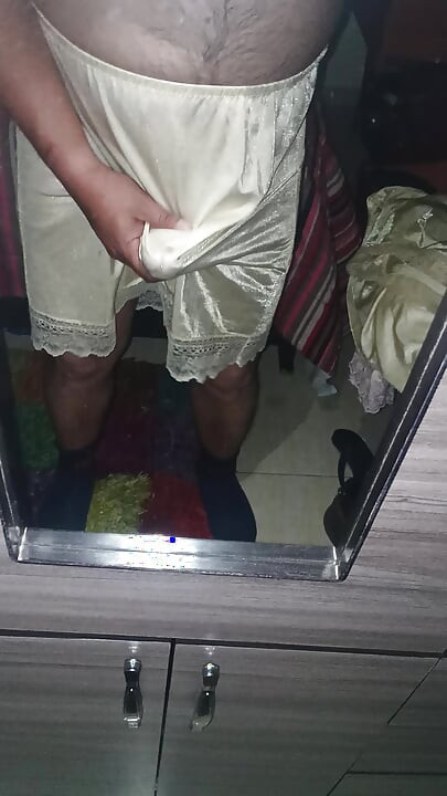 Mischief with my mother-in-law's petticoats