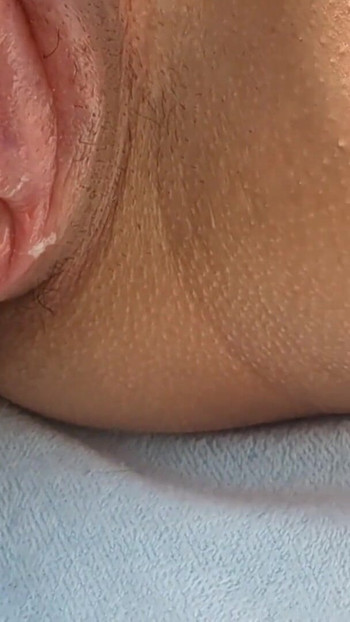 Powerful moment from "Extreme close up of my horny french milf wife pumped pussy filmed outdoors by secretcouple2"