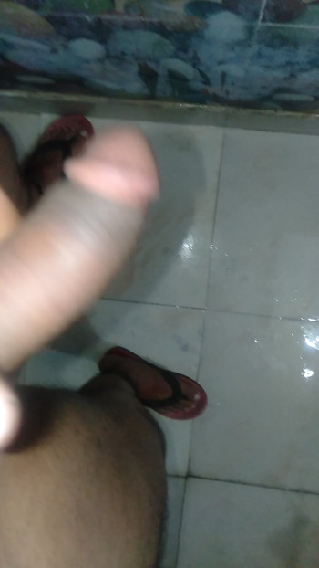 Desi Masterbating in Bathroom