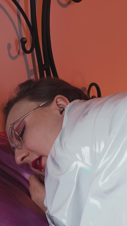 Sterile Latex Double Fist Exam on Big Tit Slut - Maximum Cunt Stretch
