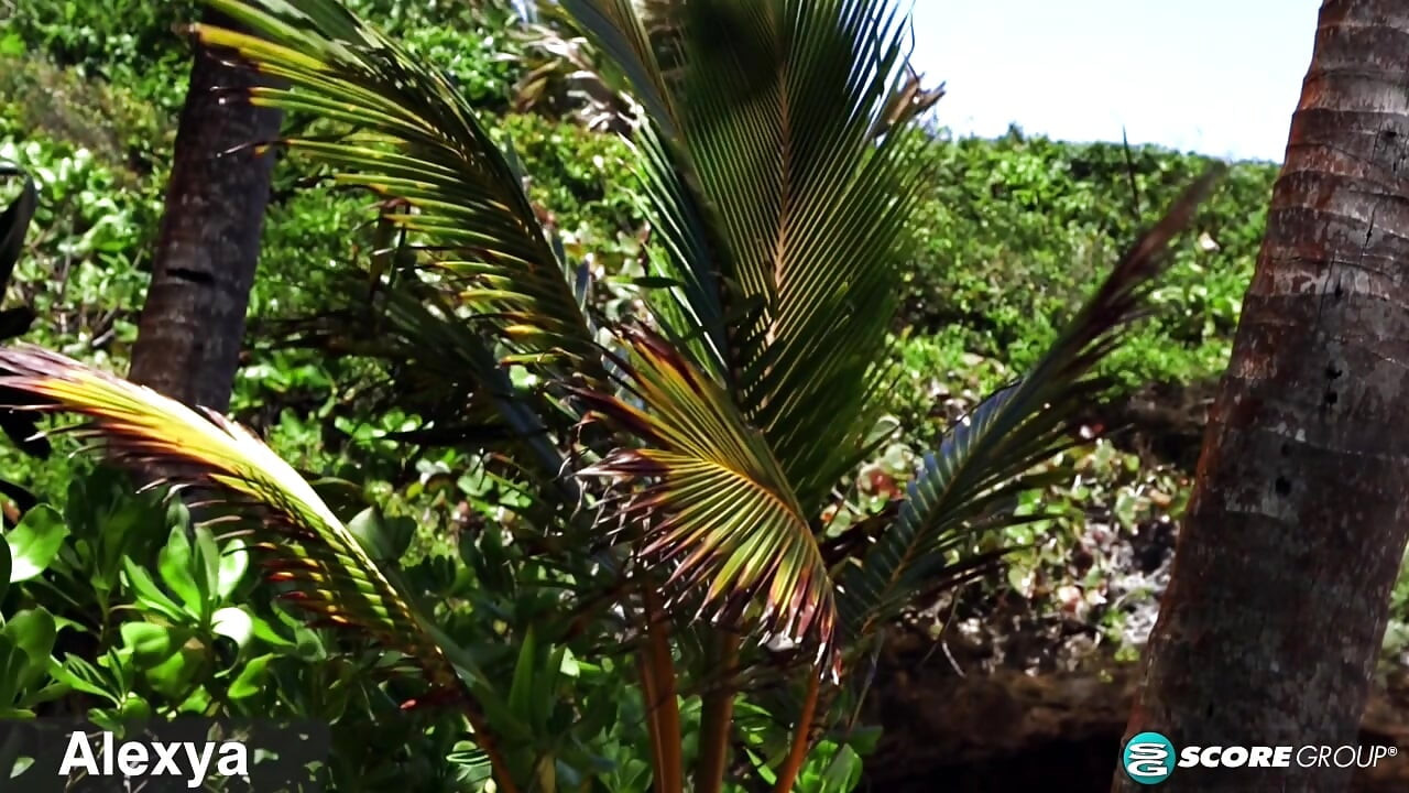 Alexya was Born to Play in this Tropical Paradise