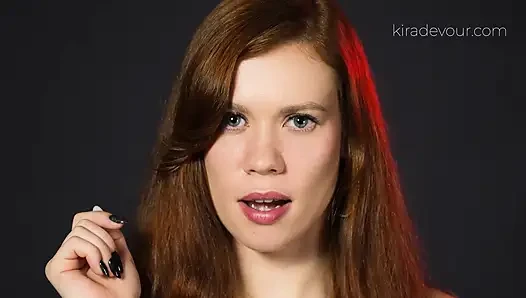 BLICKKONTAKT - russische WICHSANLEITUNG - Kira de Vour