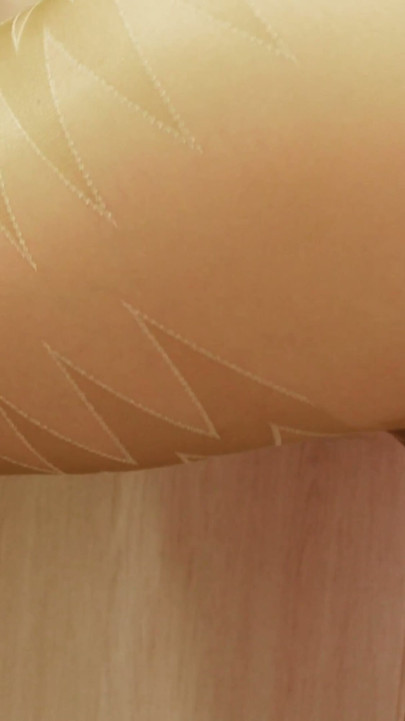 PANTYHOSE fetish FemDom dirty talk, cuckold and CEI sexy Point of View POV video Squirt masturbation | Clip 3