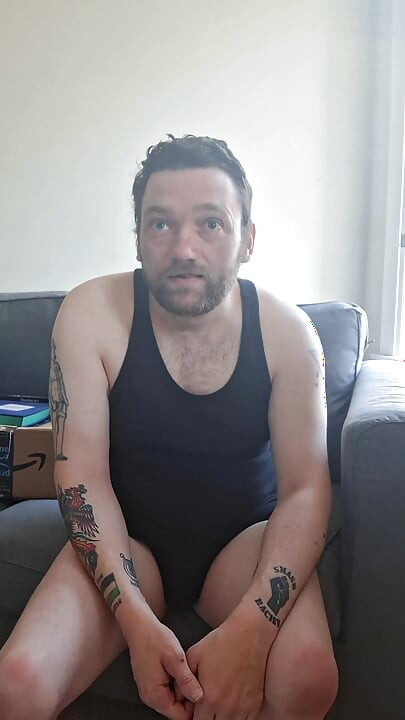 Talking about my tattoos and jerking off in the morning