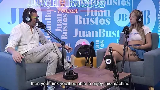 Better Than Her Toys! Mollysmith Squirts All Over the Sybian Machine on Juan Bustos Podcast