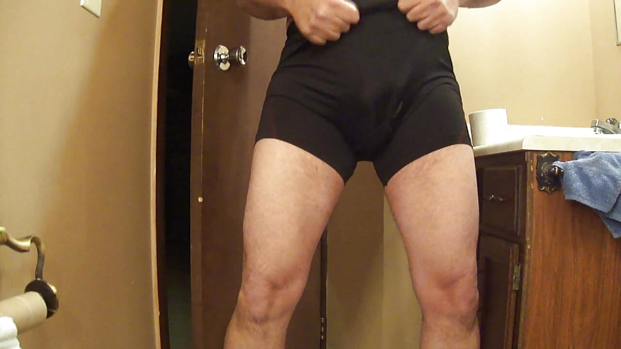 A horny layered underwear masturbation and ejaculation