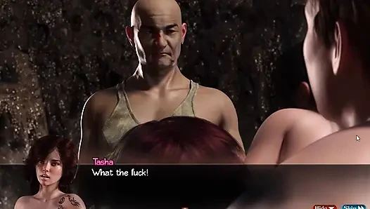 Treasure Of Nadia -77, 78-gameplay - roleplay -  nun pussy licking ,lesbian strapon 3 some