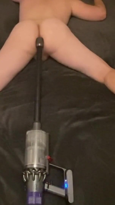 Spectacular moment from "Huge ass bubble butt guy fucks with vacuum cleaner"