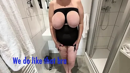 Tante Sandra in Ihrem Täglichen Hüftgürtel Vgq45