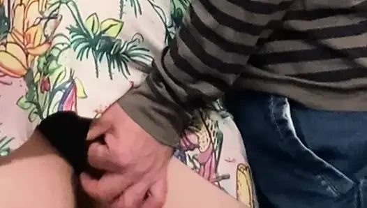 OMG! Sie ließ mich ihre perfekte muschi reiben