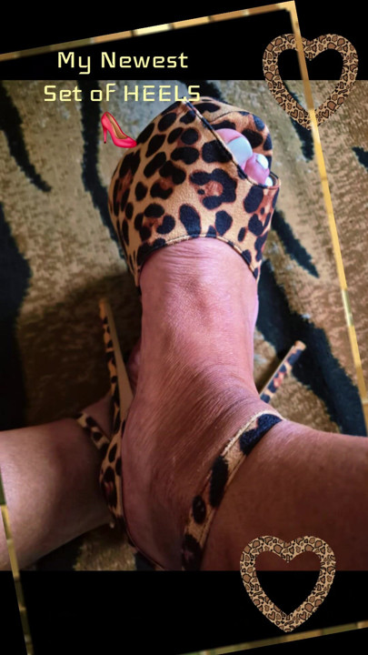 I REALLY ENJOY THESES NEW HEELS.