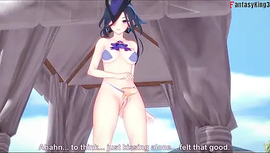 Clorinde bikini blowjob - Genshin Impact