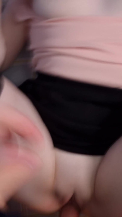 Emotional moment from "Nymphomaniac Stepsister"
