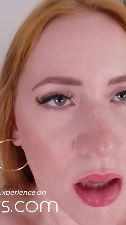 VR BANGERS Busty Czech Redhead Fucks During Lunch Break | Clip 1