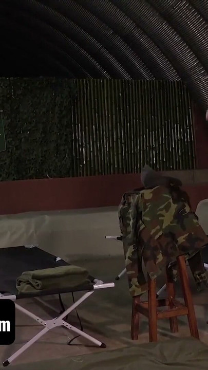 Latino Soldiers Frank Bauer & Gabriel Chiappe Explore Their Bodies During Workout - Military Dick | Clip 1