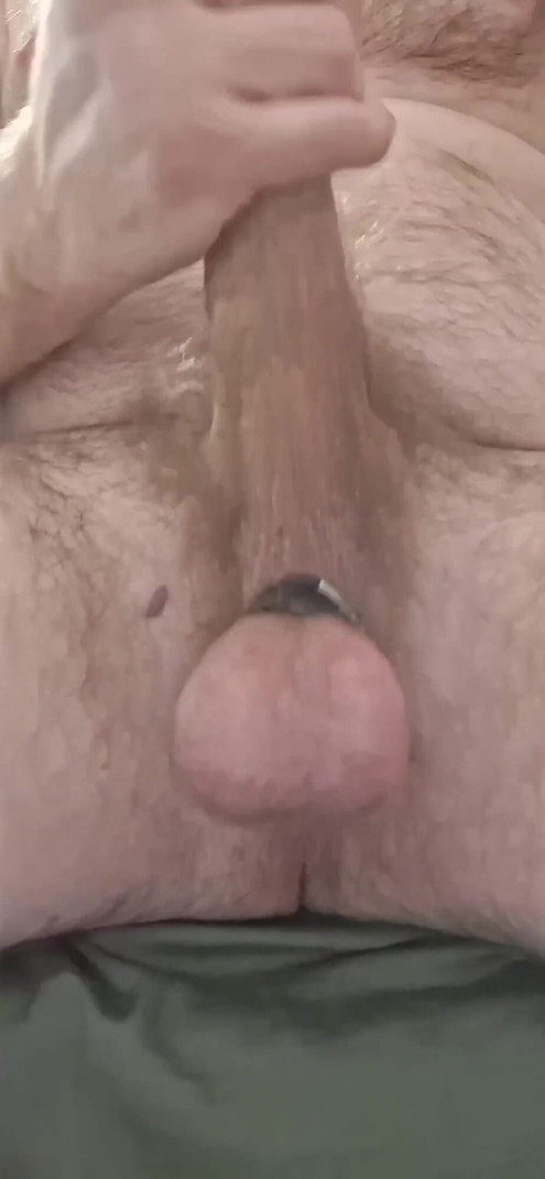 Single Man Jerking His Cock