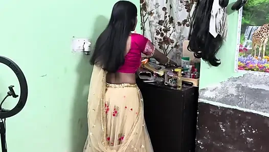 The neighbour saw Komal fingering her, grabbed her land and pulled her under, then urinated on it