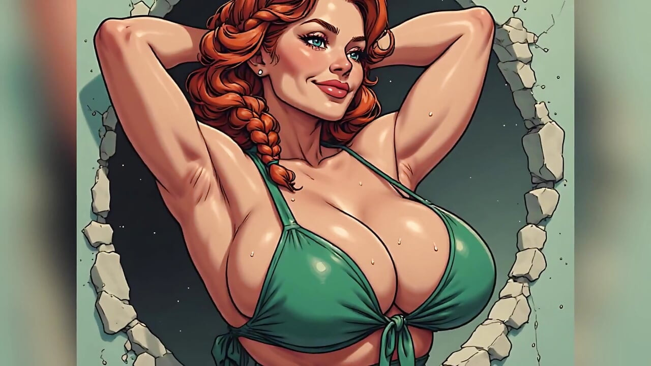 Swimsuit Cleavage Non-nude Art
