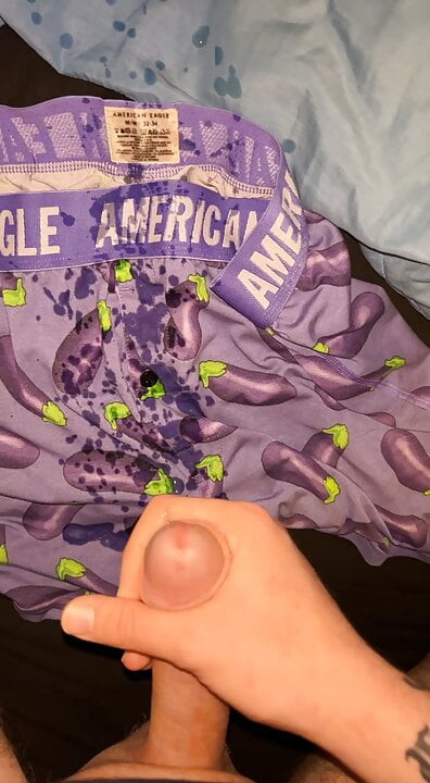 Moaning Big Cumshot
