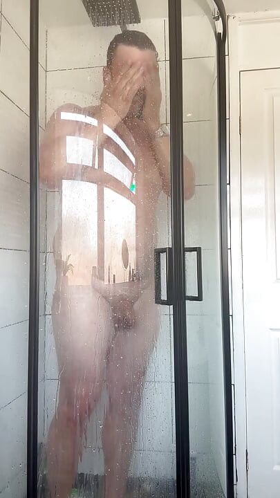 Horny Stepdad in Bathroom