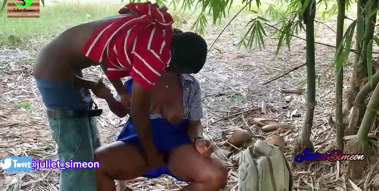 Julietsimeon the Girl, Was Fucked by a Farmer in the Bush.