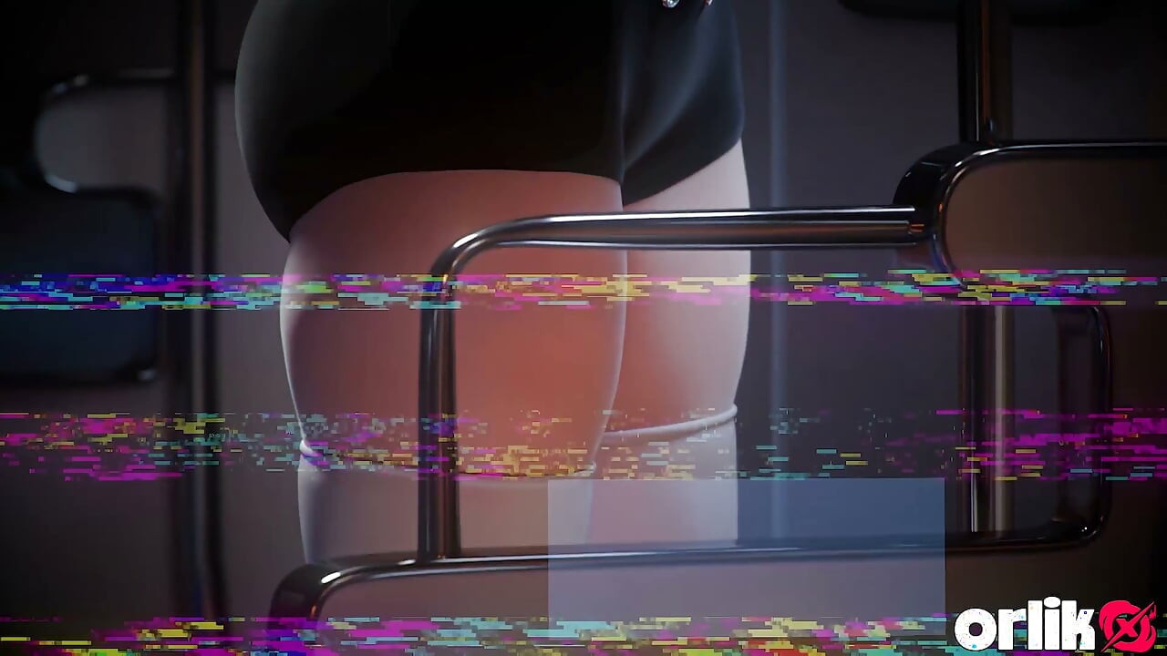 Nadržená děvka Lisa a její klienti - děvka sex 3D animace