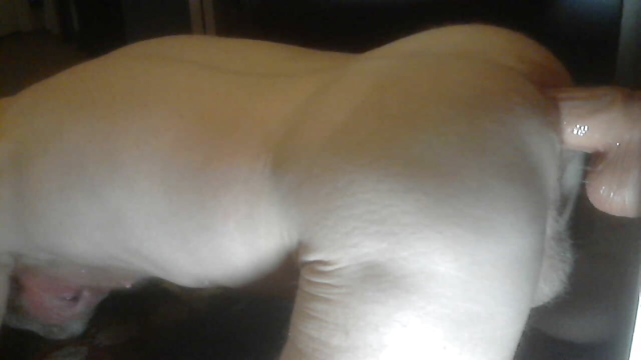 Big Dildo Fucking My Wet Hole Deep