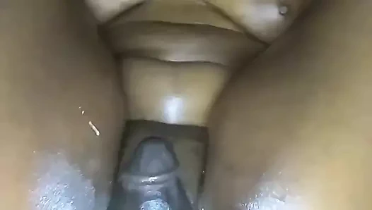 Beautiful juicy big booty ebony gets her pussy impaled by BBC! Part1