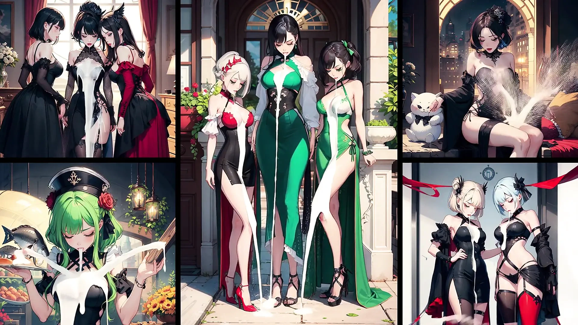 Chapter 1: Hot Anime, Hentai, Manga Girls covered completely in cum