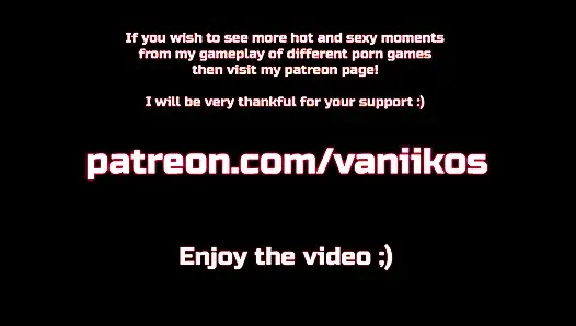 Betrügende ehefrau mit dickem arsch fickt chef für eine gehaltserhöhung | Lily des Tals | Animiertes ntr porno-spiel mit 3D | Teil 28