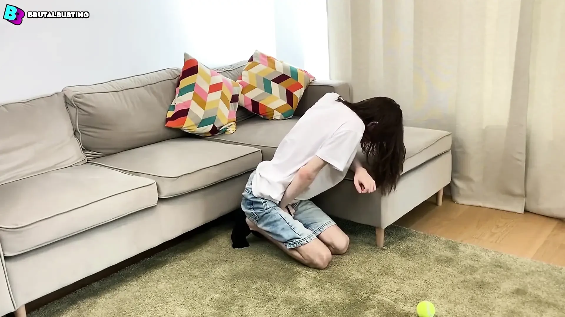 睾丸爆炸! 他的裆部真是讨厌我们, 哈哈! - 戴夫·穆恩 - 詹妮弗 - 爆球（Ballbusting）