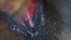 She squirted for daddy ( Sexy Red Nails )
