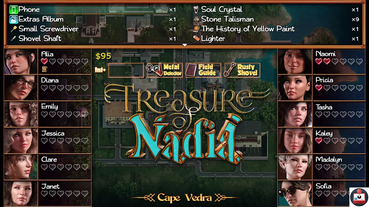 Treasure of Nadia - (PT 6) - Blowjob by the Library