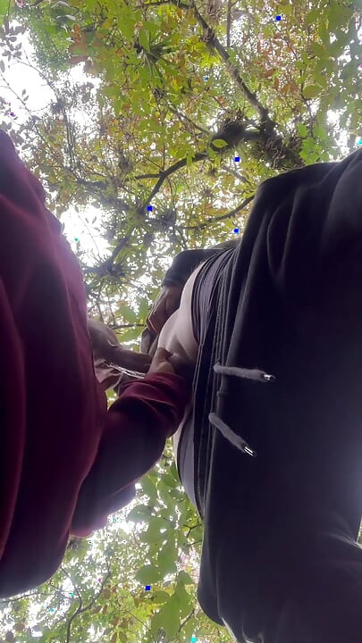 Sucking My Classmate’s Dick on Campus