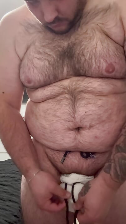Escravidão de pau e bola com mamilo joga crossdress e mas plug parte 1