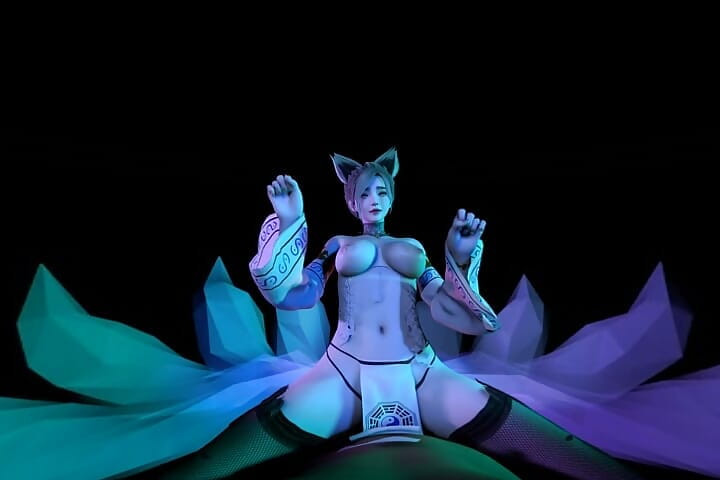 Fox Girl Lap Dance (Motorcycle) - VR 180