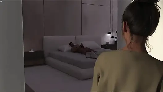 Stepmom Caught 18 Plus Stepson Jerking Cock In His Room