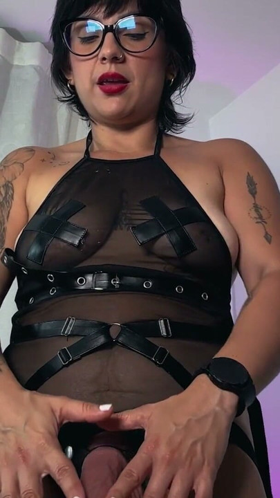 Femdom Joi of a Colombian Latina milf with big natural tits - subtitled | Clip 1