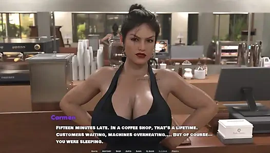 Orta yaşlı seksi kadın takıntısı #01 patronumun büyük ve şişman bir götü var