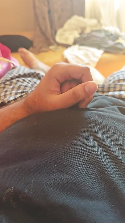 POV solo guy masturbating and torture himself till cum