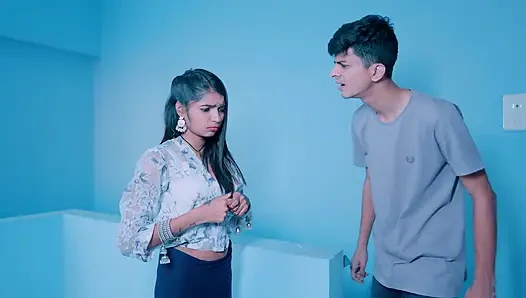Newly young hot stepsister interested to learn hardcore sex from her stepbrother