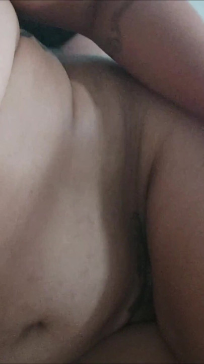 Sucking Her Milky Nipples, Hairy Pussy and Filling Her Tight Ass