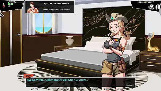 Surga sange: kami menemukan gadis baru di kapal pesiar - ep. 4