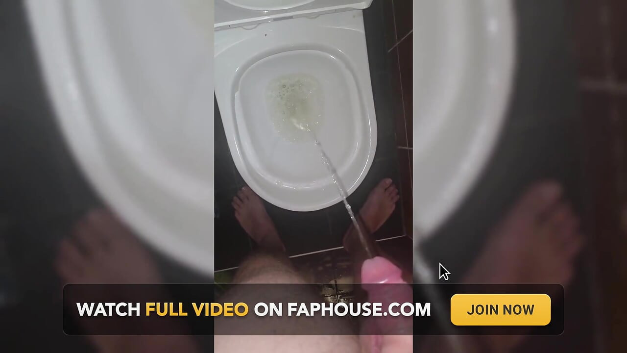 Jimbob Pissing in Toilet