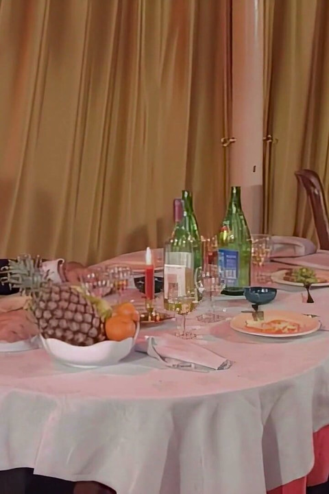 First Dinner and Then Exchange of Couples Between Friends