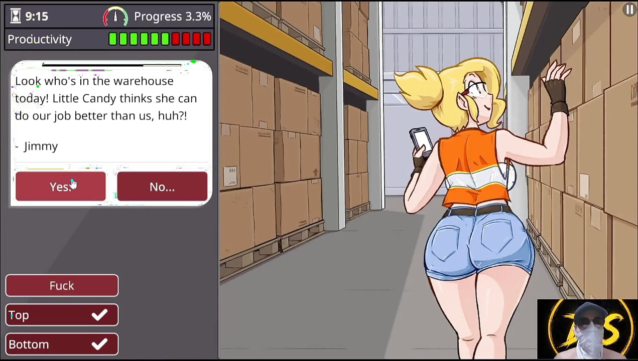 Barely Working Part-2! Hot Slut Is Fucked in Construction Duty Warehouse!