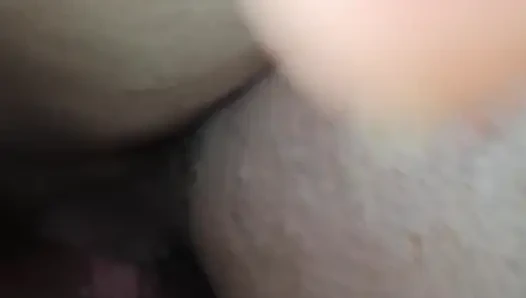 His big dilated dick fills my vagina soaked with desire and he files me for a long time with his glans that rubs my pussy